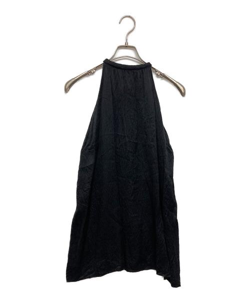 BALENCIAGA（バレンシアガ）BALENCIAGA (バレンシアガ) ノースリーブブラウス ブラック サイズ:SIZE38の古着・服飾アイテム
