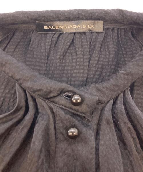 BALENCIAGA（バレンシアガ）BALENCIAGA (バレンシアガ) ノースリーブブラウス ブラック サイズ:SIZE38の古着・服飾アイテム