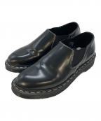 Dr.Martensドクターマーチン）の古着「LOUIS ホワイトステッチ スリッポン シューズ」｜ブラック