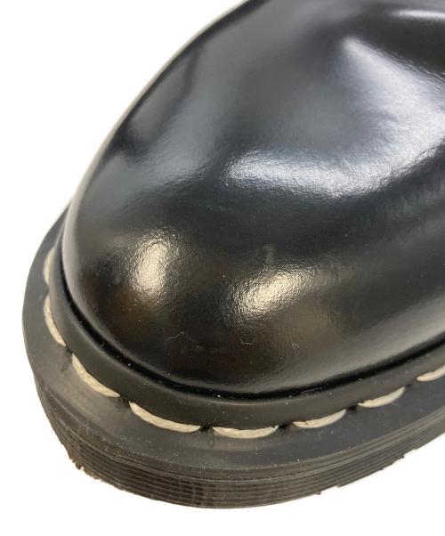 Dr.Martens（ドクターマーチン）Dr.Martens (ドクターマーチン) LOUIS ホワイトステッチ スリッポン シューズ ブラック サイズ:SIZE25cmの古着・服飾アイテム