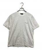 COMME des GARCONS HOMMEコムデギャルソン オム）の古着「ワンポイントロゴTシャツ」｜ホワイト