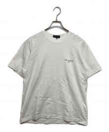 COMME des GARCONS HOMME（コムデギャルソン オム）の古着「ワンポイントロゴTシャツ」｜ホワイト