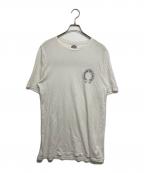 CHROME HEARTSクロムハーツ）の古着「オールド スクロールラベル ホースシューポケットTシャツ」｜ホワイト