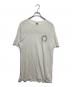 CHROME HEARTS（クロムハーツ）の古着「オールド スクロールラベル ホースシューポケットTシャツ」｜ホワイト