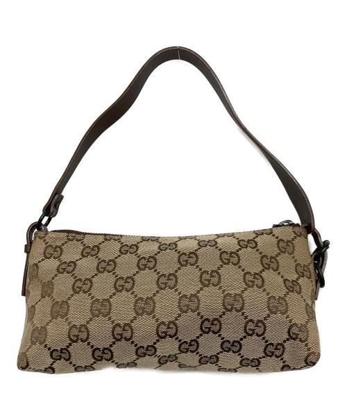 GUCCI（グッチ）GUCCI (グッチ) アクセサリーポーチ ベージュの古着・服飾アイテム
