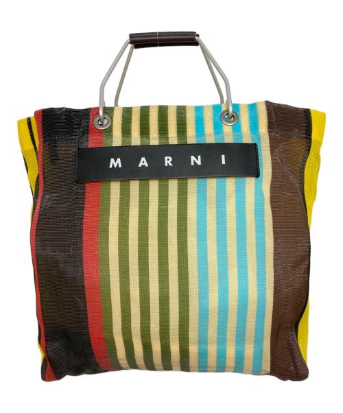 MARNI（マルニ）MARNI (マルニ) フラワーカフェトートバッグ マルチカラー サイズ:実寸サイズをご参照ください。の古着・服飾アイテム