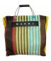 MARNI（マルニ）の古着「フラワーカフェトートバッグ」｜マルチカラー