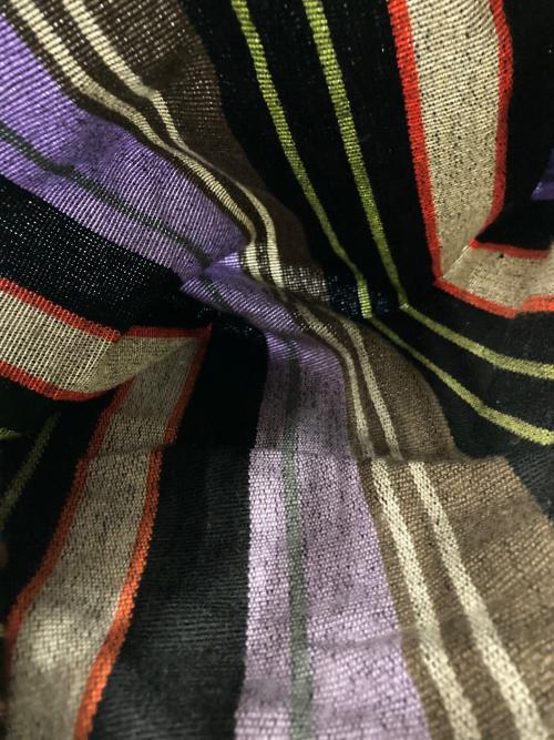 MARNI（マルニ）MARNI (マルニ) フラワーカフェハンモックバッグ パープル×ブラックの古着・服飾アイテム