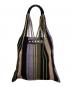 MARNI（マルニ）の古着「フラワーカフェハンモックバッグ」｜パープル×ブラック