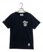 NEIGHBORHOOD×TRIPLE ACE CLUBネイバーフッド×トルプルエースクラブ）の古着「半袖Tシャツ」｜ブラック