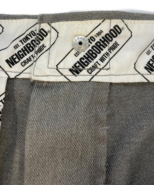 NEIGHBORHOOD（ネイバーフッド）NEIGHBORHOOD (ネイバーフッド) WP WIDE PANTS グレー サイズ:SIZE Lの古着・服飾アイテム