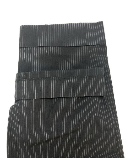 DRIES VAN NOTEN（ドリスヴァンノッテン）DRIES VAN NOTEN (ドリスヴァンノッテン) ストライプスラックス ネイビー サイズ:SIZE44の古着・服飾アイテム