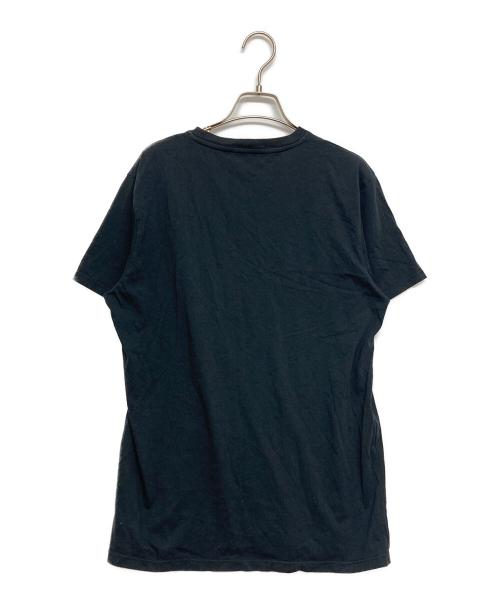 maison kitsune（メゾンキツネ）maison kitsune (メゾンキツネ) ダブルフォックスヘッドTシャツ ブラック サイズ:SIZE Mの古着・服飾アイテム
