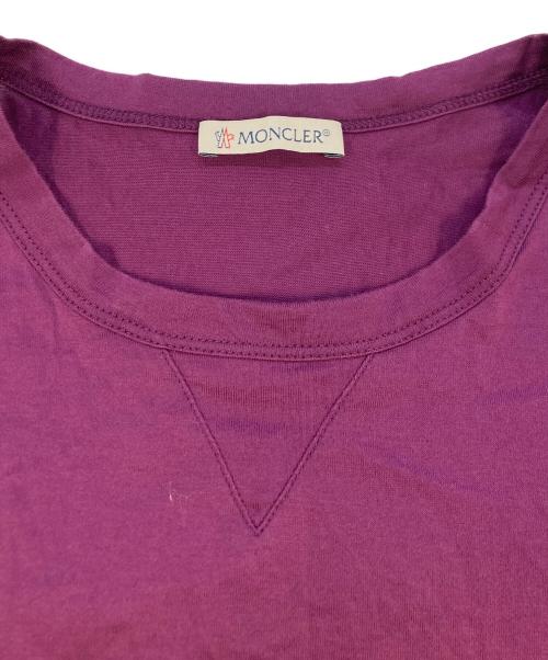 MONCLER（モンクレール）MONCLER (モンクレール) MAGLIA T-SHIRT パープル サイズ:SIZE Mの古着・服飾アイテム