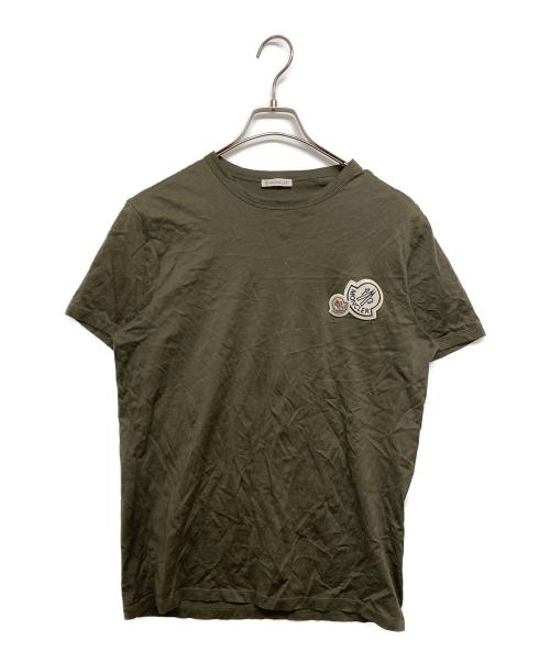 MONCLER（モンクレール）MONCLER (モンクレール) MAGLIA T-SHIRT カーキ サイズ:SIZE Mの古着・服飾アイテム