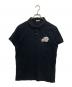 MONCLER（モンクレール）の古着「MAGLIA POLO MANICA CORTA」｜ブラック