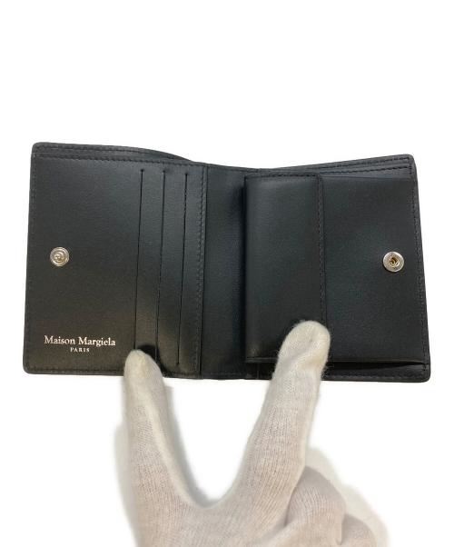 Maison Margiela（メゾンマルジェラ）Maison Margiela (メゾンマルジェラ) スモール バイフォールド ウォレット ブラックの古着・服飾アイテム