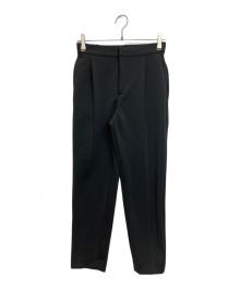 UNITED ARROWS TOKYO（ユナイテッドアローズトウキョウ）の古着「SPONGY タック テーパードパンツ 1514-1-440001」｜ブラック