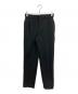 UNITED ARROWS TOKYO（ユナイテッドアローズトウキョウ）の古着「SPONGY タック テーパードパンツ 1514-1-440001」｜ブラック