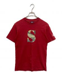 stussy（ステューシー）の古着「S-LOGO T-SHIRT」｜レッド