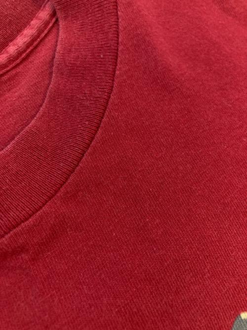 stussy（ステューシー）stussy (ステューシー) S-LOGO T-SHIRT レッド サイズ:SIZE Sの古着・服飾アイテム