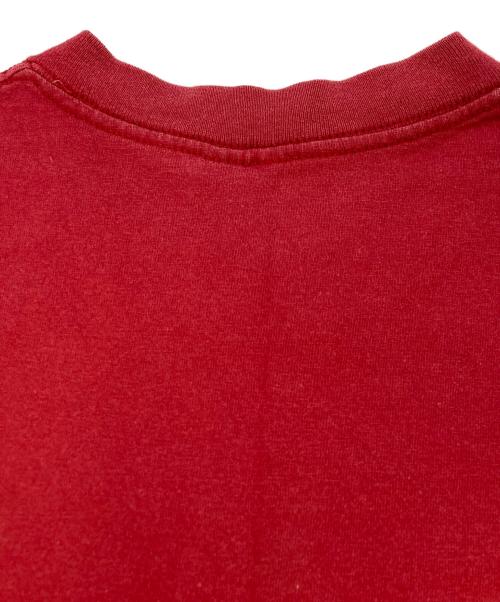 stussy（ステューシー）stussy (ステューシー) S-LOGO T-SHIRT レッド サイズ:SIZE Sの古着・服飾アイテム