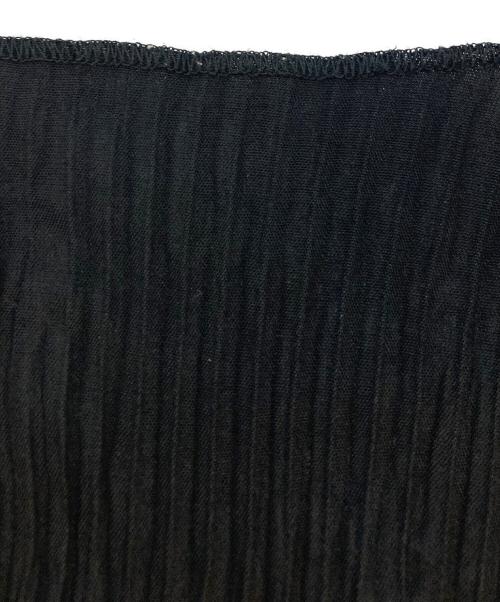 tricot COMME des GARCONS（トリココムデギャルソン）tricot COMME des GARCONS (トリココムデギャルソン) ノースリーブプリーツチュニックブラウス ブラック サイズ:SIZE Freeの古着・服飾アイテム