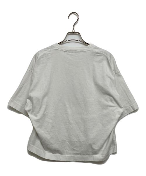 Acne studios（アクネ ストゥディオズ）Acne studios (アクネ ストゥディオズ) スモールロゴオーバーサイズカットソー ホワイト サイズ:SIZE XSの古着・服飾アイテム