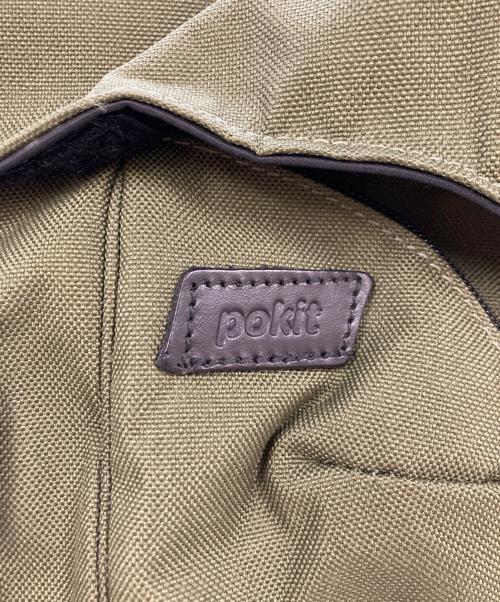 pokit（ポキット）pokit (ポキット) Utility Capsule メッセンジャーバッグ カーキ サイズ:実寸サイズをご参照ください。の古着・服飾アイテム