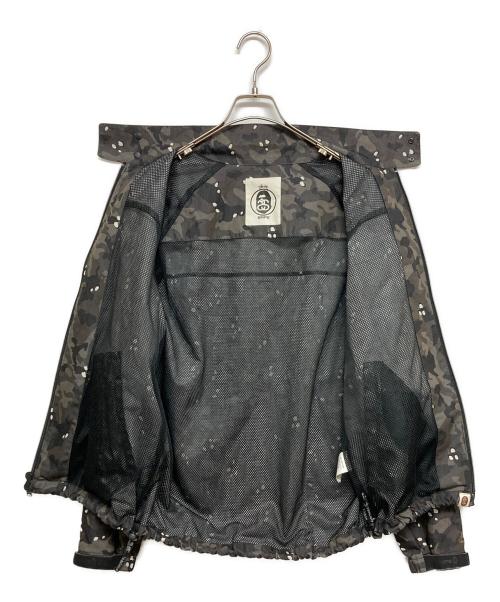 stussy（ステューシー）stussy (ステューシー) A BATHING APE (アベイシングエイプ) カモフラージュナイロンジャケット グレー サイズ:SIZE Mの古着・服飾アイテム