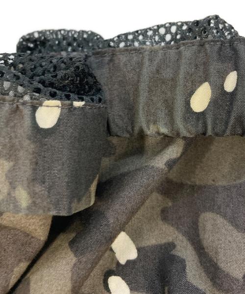 stussy（ステューシー）stussy (ステューシー) A BATHING APE (アベイシングエイプ) カモフラージュナイロンジャケット グレー サイズ:SIZE Mの古着・服飾アイテム