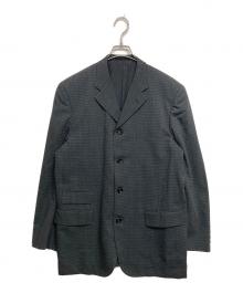 COMME des GARCONS HOMME（コムデギャルソン オム）の古着「4Bテーラードジャケット」｜ブラック