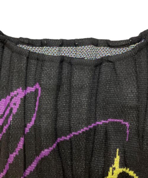 soduk（スドーク）soduk (スドーク) ノースリーブニット ブラック サイズ:SIZE freeの古着・服飾アイテム