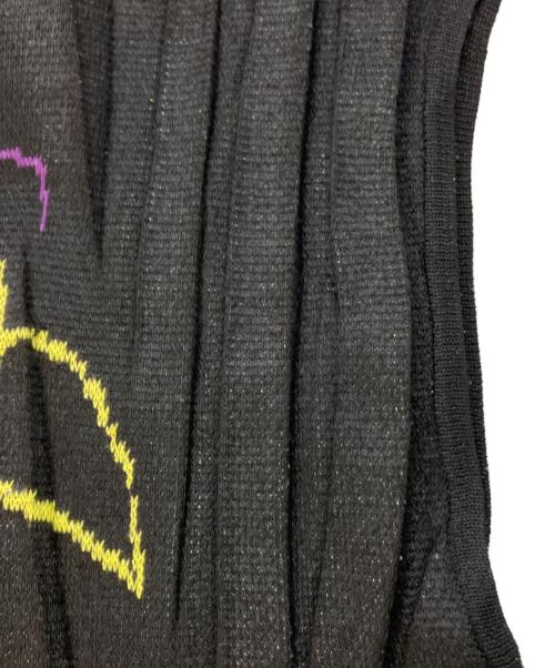 soduk（スドーク）soduk (スドーク) ノースリーブニット ブラック サイズ:SIZE freeの古着・服飾アイテム