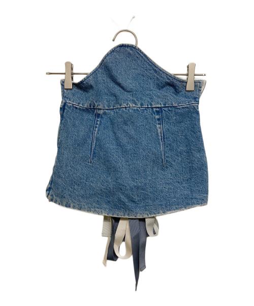 TANAKA（タナカ）TANAKA (タナカ) BUSTIER インディゴ サイズ:SIZE Freeの古着・服飾アイテム