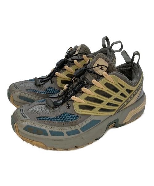 SALOMON（サロモン）SALOMON (サロモン) ローカットスニーカー グレー サイズ:USAｗ6/m5の古着・服飾アイテム