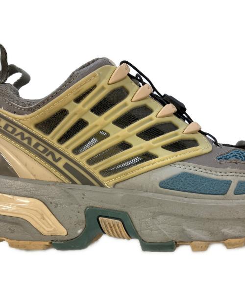 SALOMON（サロモン）SALOMON (サロモン) ローカットスニーカー グレー サイズ:USAｗ6/m5の古着・服飾アイテム