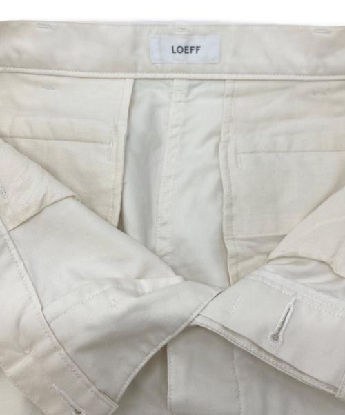 LOEFF（ロエフ）LOEFF (ロエフ) カーゴパンツ ベージュ サイズ:SIZE 0の古着・服飾アイテム