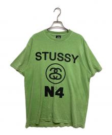 stussy（ステューシー）の古着「No4 TEE」｜グリーン