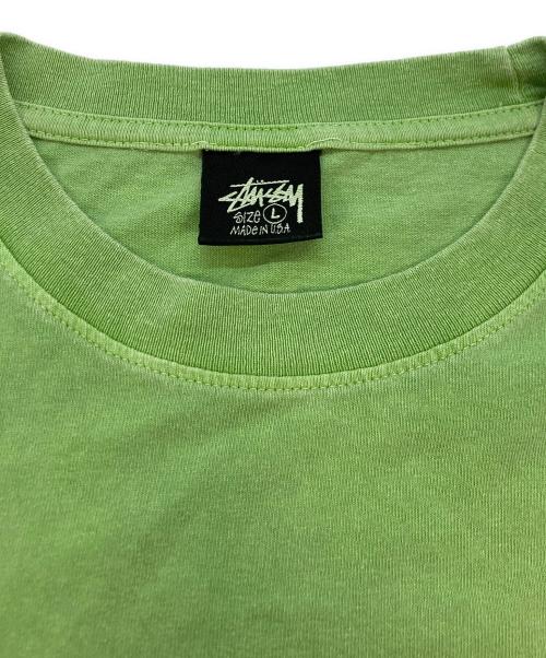 stussy（ステューシー）stussy (ステューシー) No4 TEE グリーン サイズ:SIZE Lの古着・服飾アイテム