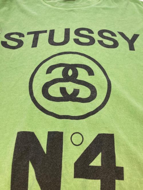 stussy（ステューシー）stussy (ステューシー) No4 TEE グリーン サイズ:SIZE Lの古着・服飾アイテム