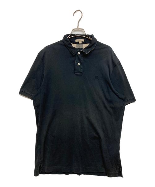 BURBERRY BRIT（バーバリーブリット）BURBERRY BRIT (バーバリーブリット) 半袖ポロシャツ ブラック サイズ:SIZE Lの古着・服飾アイテム