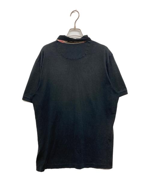 BURBERRY BRIT（バーバリーブリット）BURBERRY BRIT (バーバリーブリット) 半袖ポロシャツ ブラック サイズ:SIZE Lの古着・服飾アイテム