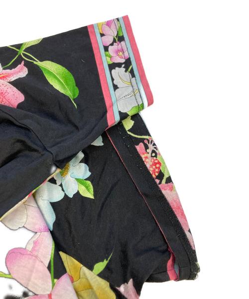 LEONARD FASHION（レオナールファッション）LEONARD FASHION (レオナールファッション) 花柄カットソー ブラック サイズ:SIZE Mの古着・服飾アイテム