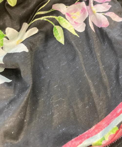 LEONARD FASHION（レオナールファッション）LEONARD FASHION (レオナールファッション) 花柄カットソー ブラック サイズ:SIZE Mの古着・服飾アイテム