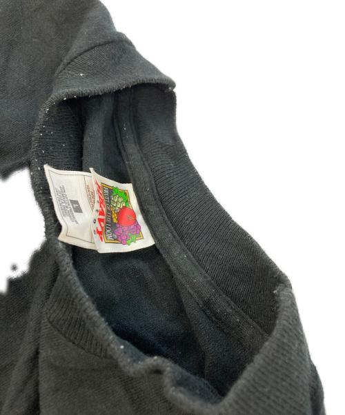 FRUIT OF THE LOOM（フルーツオブザルーム）FRUIT OF THE LOOM (フルーツオブザルーム) 90S アートプリントT ブラック サイズ:SIZE Lの古着・服飾アイテム