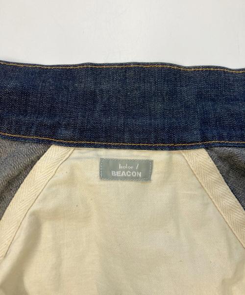 kolor/BEACON（カラービーコン）kolor/BEACON (カラービーコン) デニムブルゾン インディゴ サイズ:SIZE 3の古着・服飾アイテム