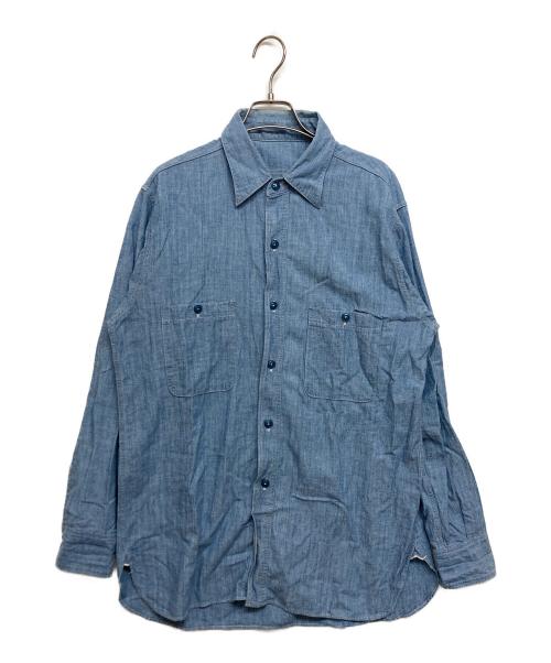 BIG YANK（ビッグヤンク）BIG YANK (ビッグヤンク) シャンブレーシャツ インディゴ サイズ:不明の古着・服飾アイテム