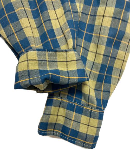 TOWN CRAFT（タウンクラフト）TOWN CRAFT (タウンクラフト) ボックスチェックシャツ カーキ サイズ:SIZE Mの古着・服飾アイテム