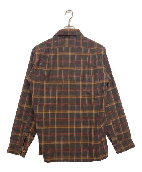 PENDLETON（ペンドルトン）PENDLETON (ペンドルトン) ウールチェックボートシャツ ブラウン サイズ:SIZE Sの古着・服飾アイテム
